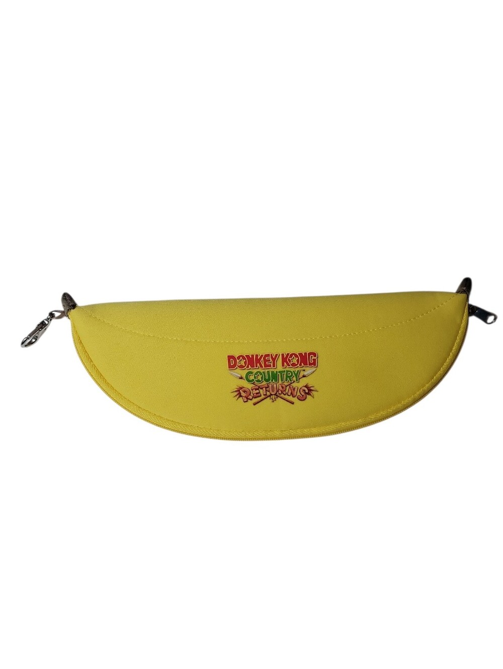 Nintendo Donkey Kong Country Returns Yellow Banana Wii Remote Pouch Game Promo